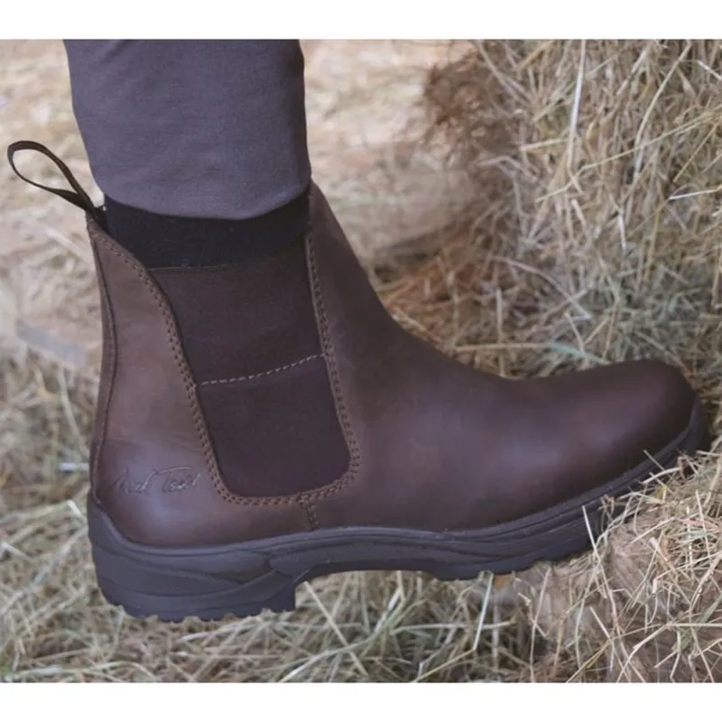 Mark Todd Kiwi Short Waterproof Boots - Brown-1