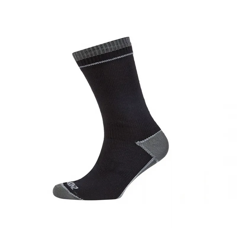 Sealskinz Waterproof Thin Mid Socks - Black