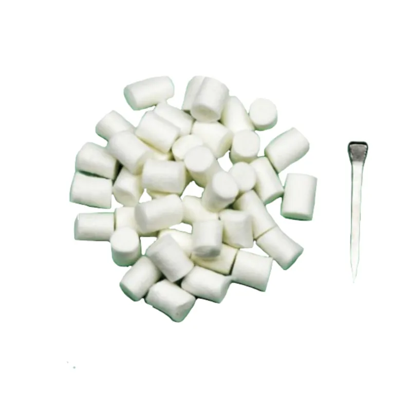 Liveryman Stud Plugs Preformed Cotton - 50 Pack