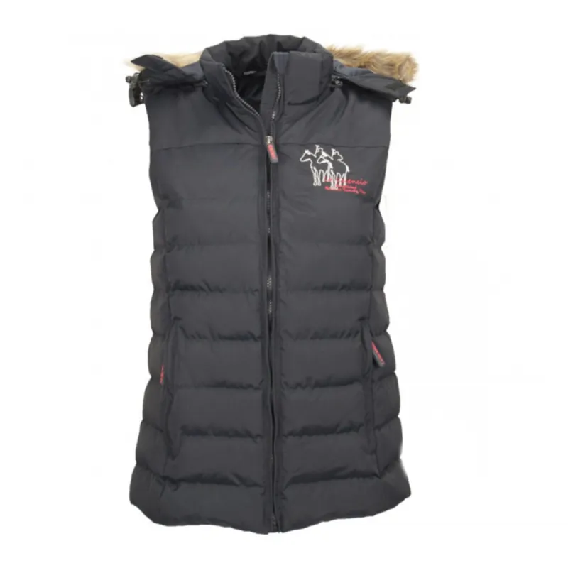 La Valencio Gitte Ladies Padded Gilet - Navy
