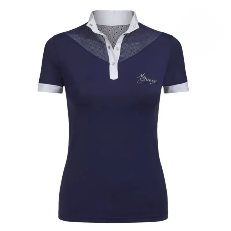 My LeMieux Amelie Diamante Show Shirt - Navy