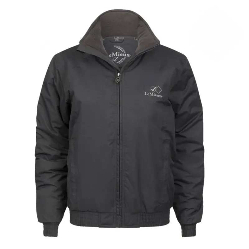 Team LeMieux Waterproof Crew Jacket - Grey-2