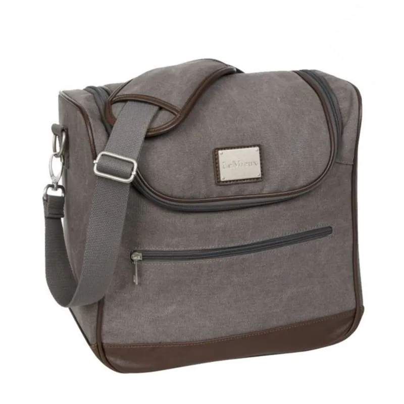 LeMieux Luxury Canvas Grooming Bag - Grey