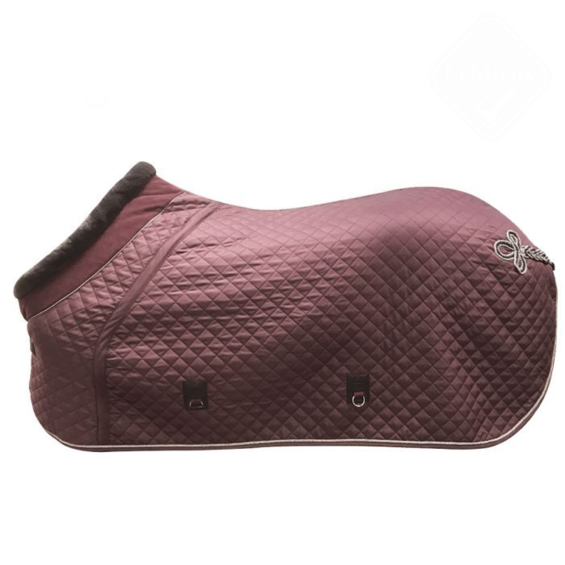 LeMieux Lustre Rug - Burgundy-1