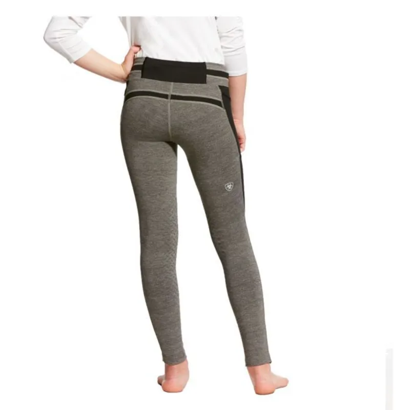 Ariat Youth Freja KP Cooling Riding Tights - Charcoal