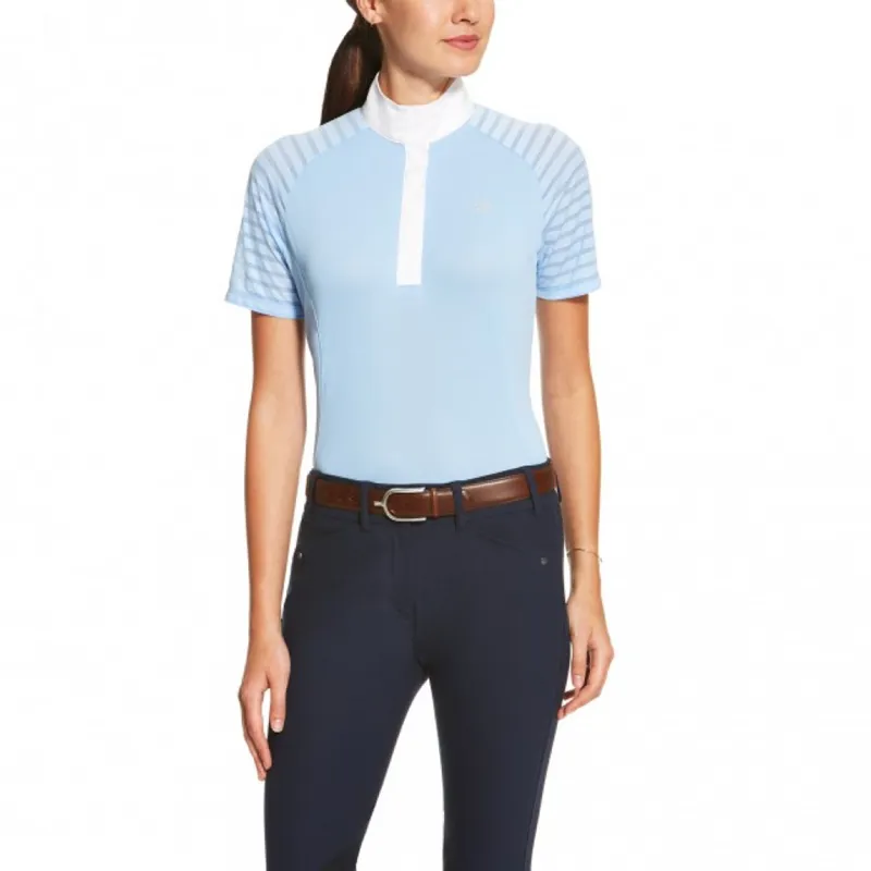 Ariat Vent Tek Ladies Show Shirt - Skyway