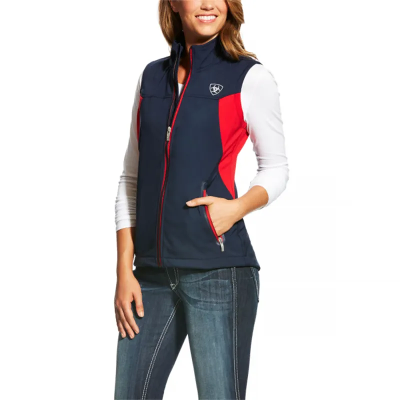 Ariat New Team Softshell Gilet - Team Navy
