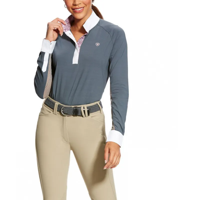 Ariat Marquis Ladies Show Shirt - Weathered Slate