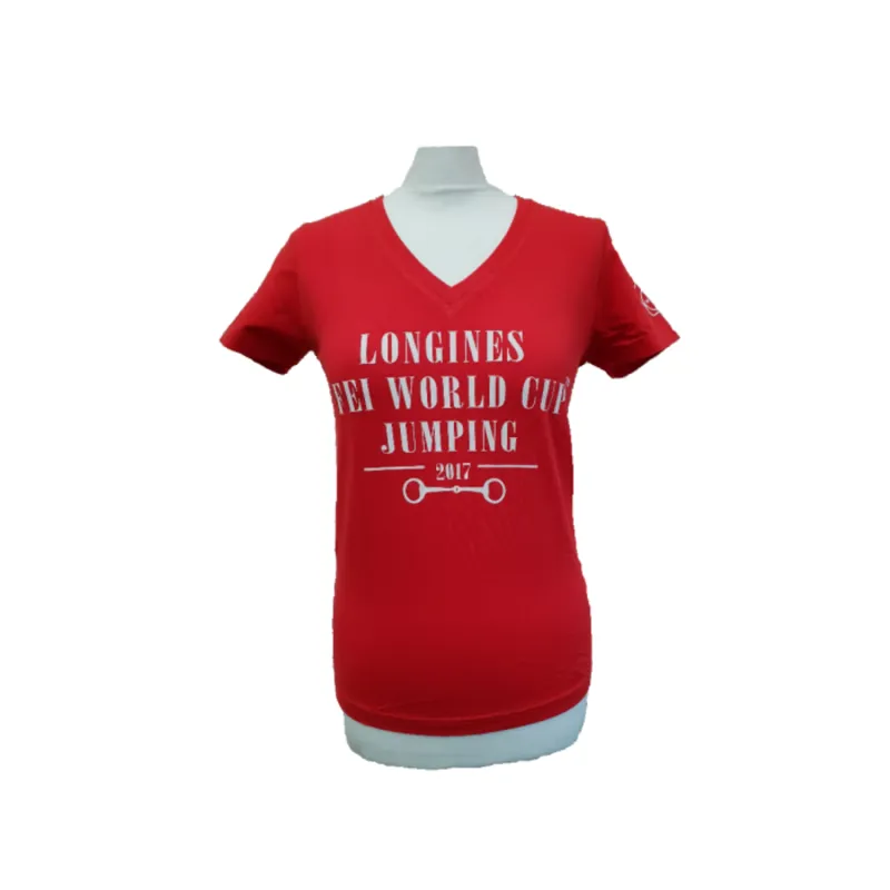 Ariat FEI Ladies Bit Design Graphic T-Shirt - Red