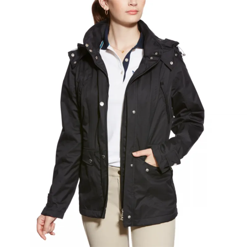 Ariat Burney Ladies Waterproof Parka Jacket - Black