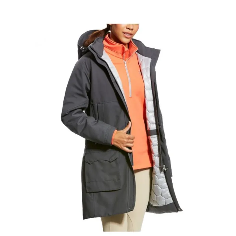 Ariat Womens Shire Coat - Graphite