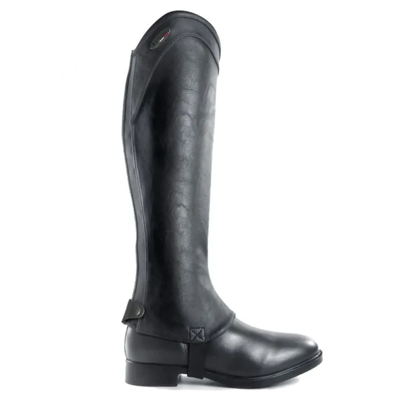 Brogini Marconia Synthetic Leather Gaiters - Black-1