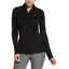 Ariat Women's Sunstopper 2.0 1/4 Zip Base Layer - Black