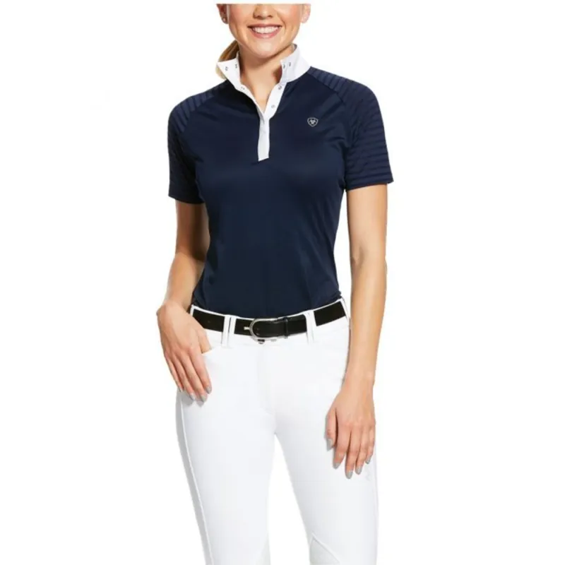 Ariat Women's Aptos Vent Show Shirt - Navy