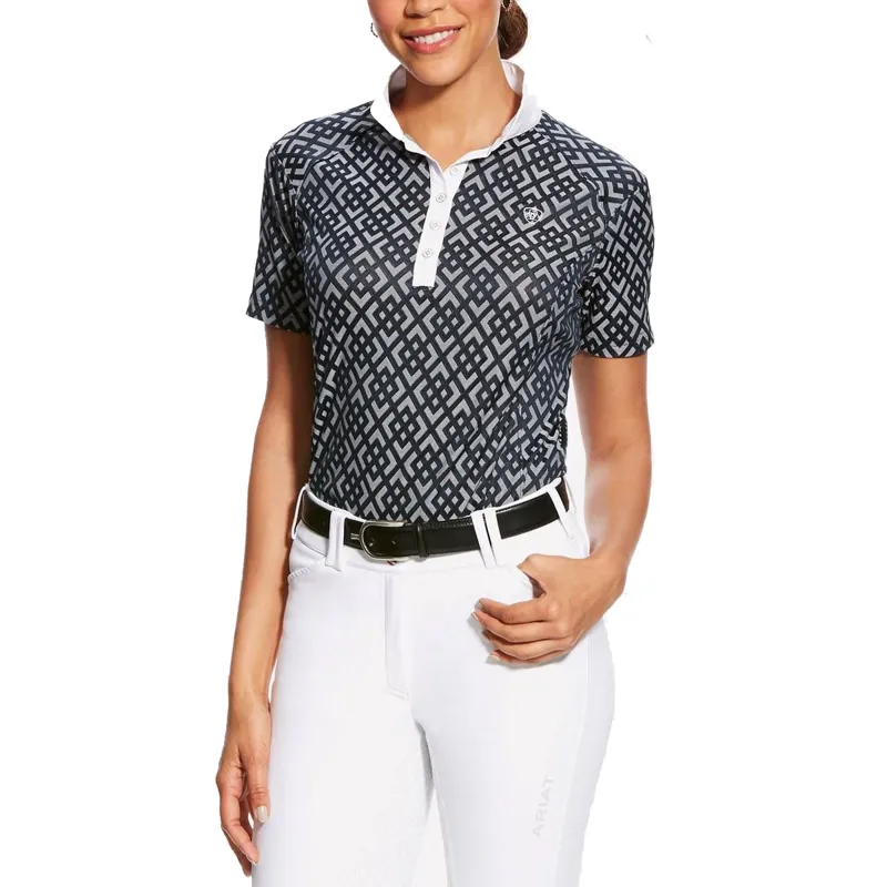 Ariat Womens Showstopper Show Shirt - Darkest Sapphire