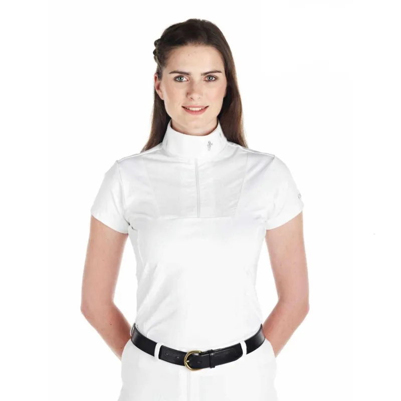 Caldene Buckminster Ladies Show Shirt - White