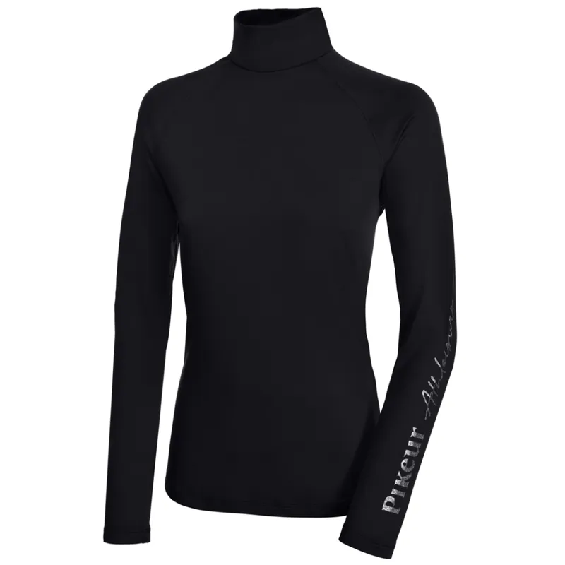 Pikeur Abby Ladies Polo Neck Top - Black