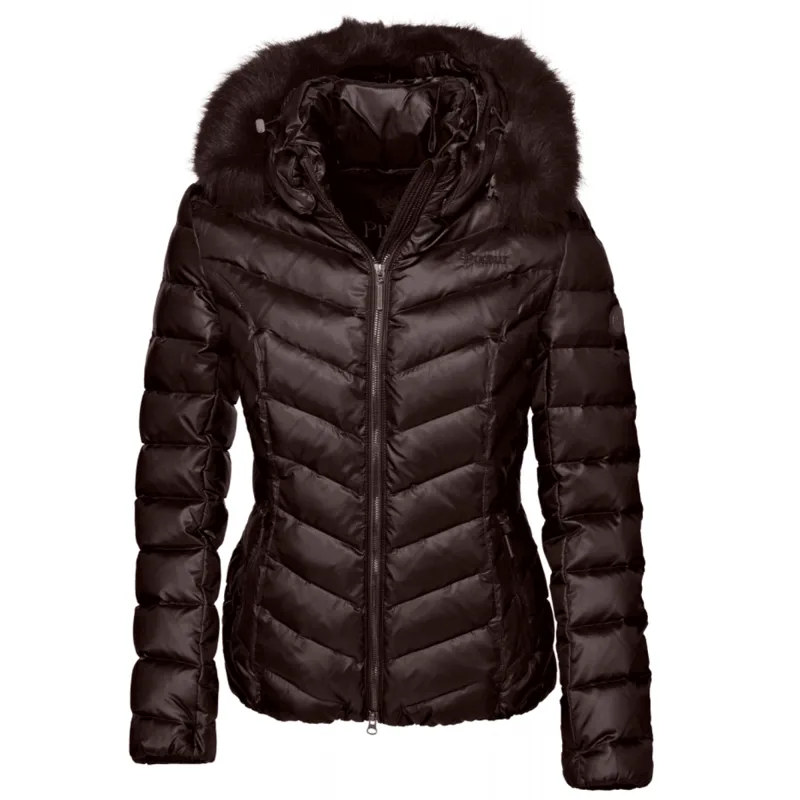 Pikeur Tabelle Ladies Down Jacket - Coffee Bean