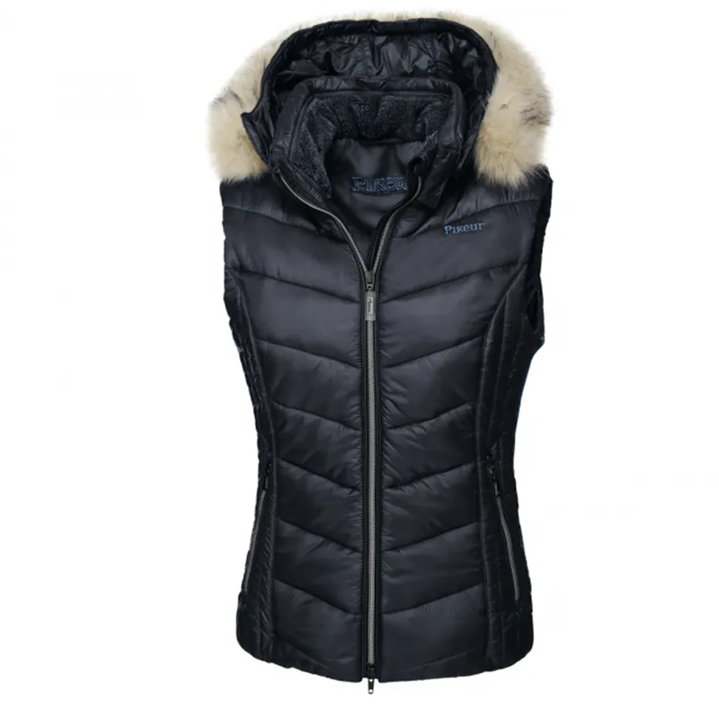 Pikeur Brinette Ladies Quilted Gilet - Night Blue