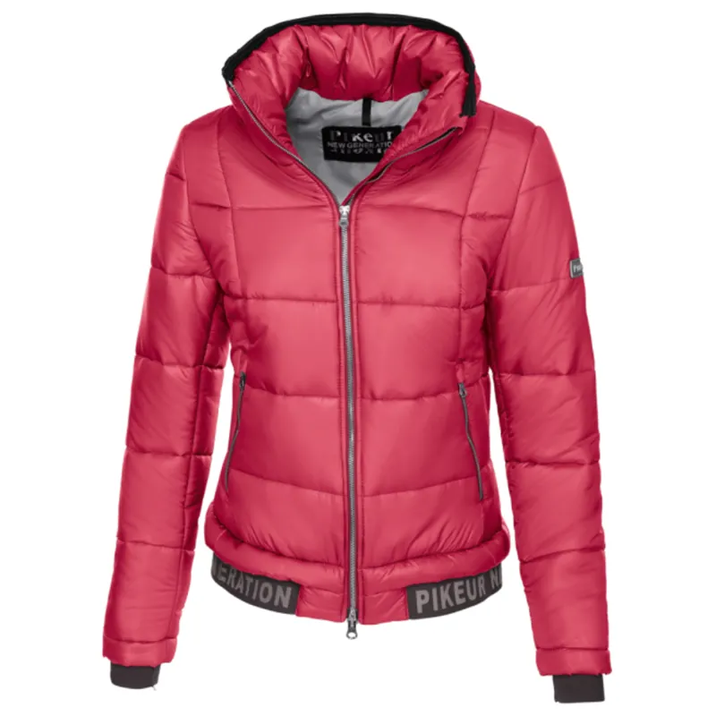Pikeur Gready Ladies Quilted Jacket - Rouge Red