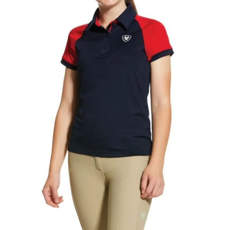 Ariat Youth Team 3.0  Polo - Navy