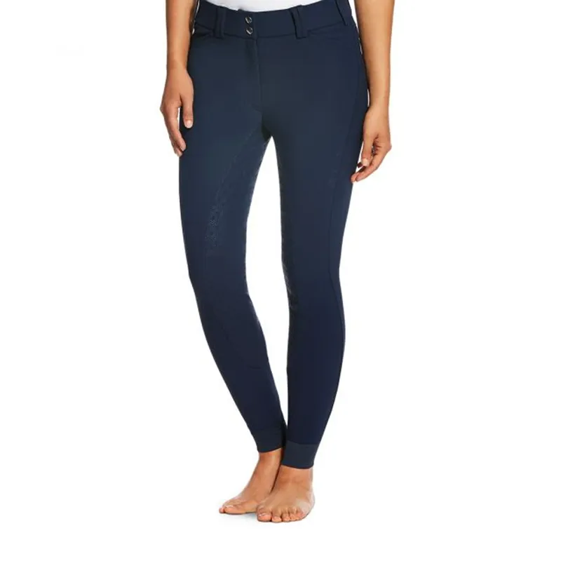 Ariat Women's Tri Factor Grip Full Seat Breech - Navy
