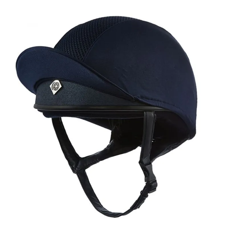 Charles Owen Pro II Plus Jockey Skull - Round Fit - Navy