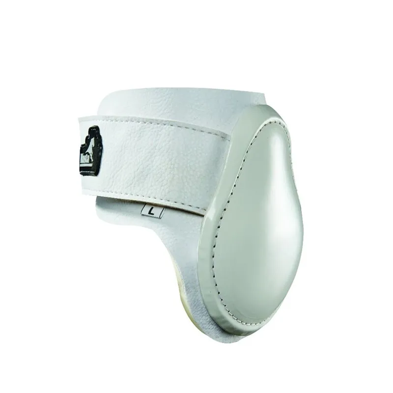 Masta Leather Look Neoprene Fetlock Boot - White