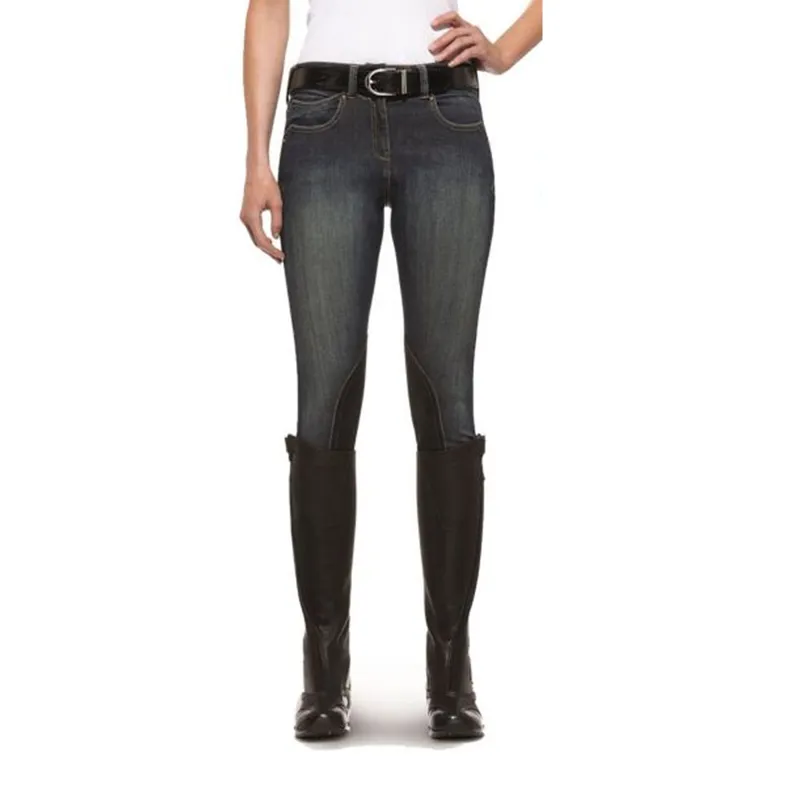 Ariat Ladies Denim Breeches - Indigo