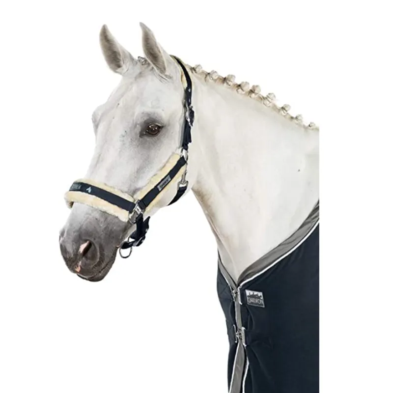 Eskadron Faux Fur Pin Buckle Headcollar New Generation Ltd. SS18 - Ink Blue