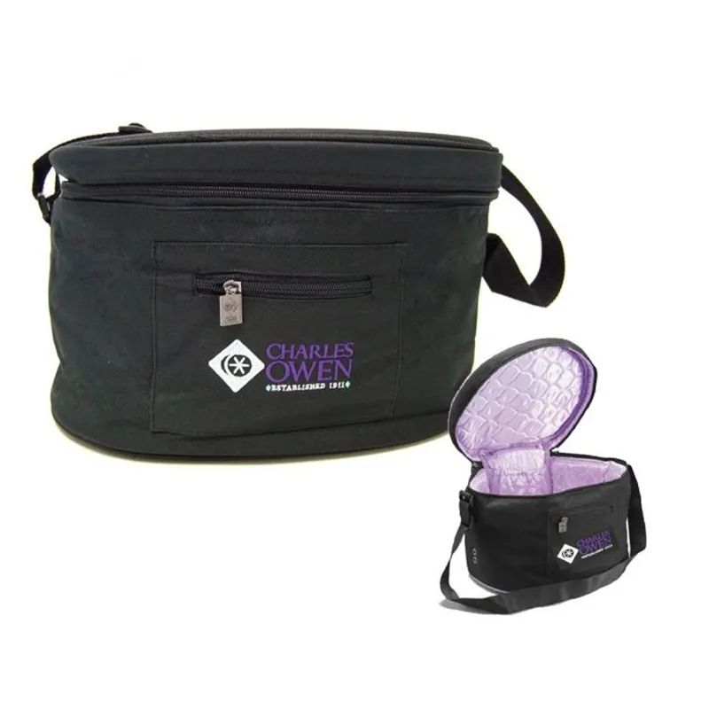 Charles Owen Hat Bag - Black