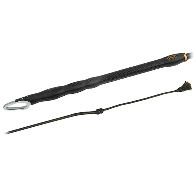 Fleck Triple Flex Schooling Whip 110cm - Black