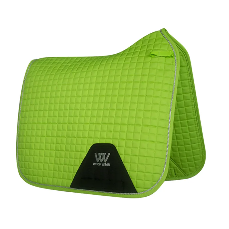 Woof Wear Dressage Saddle Cloth - Lime - Full Size