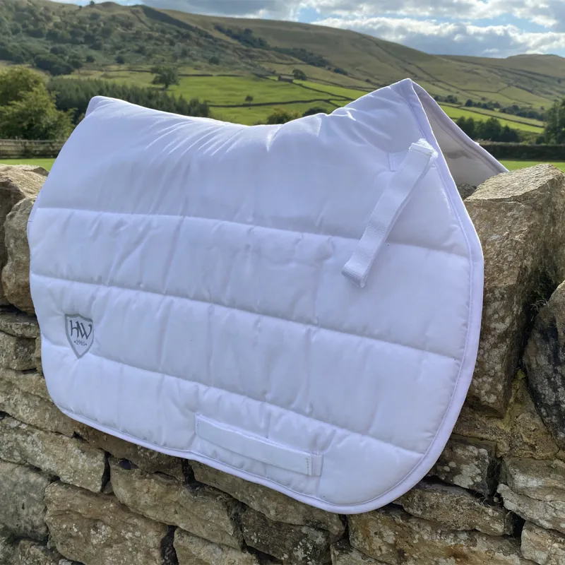 Horseware Rambo Saddlepad with Varilayer - White
