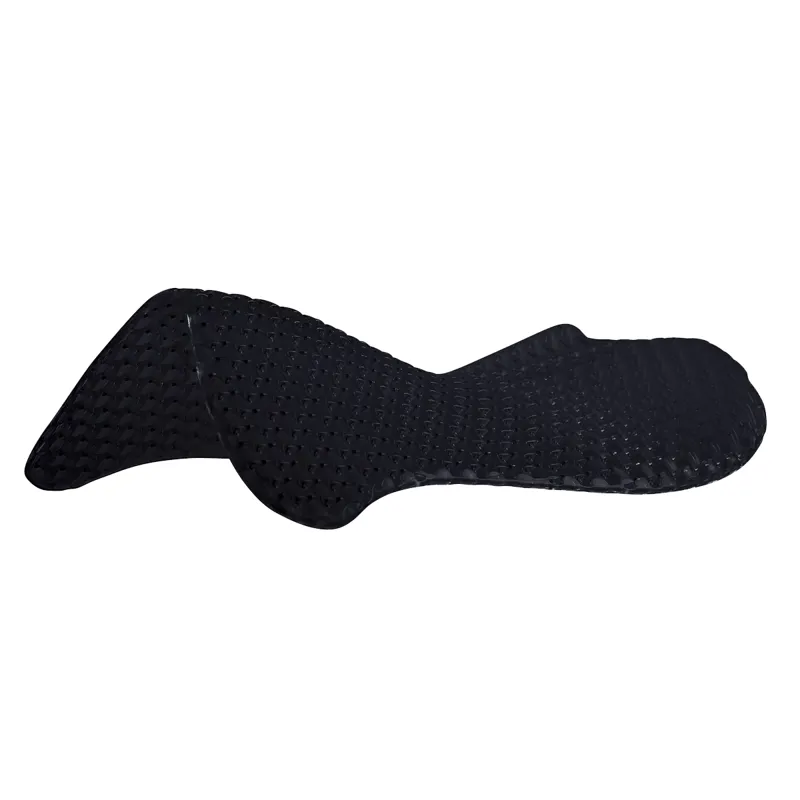 Acavallo Respira Air Release Gel Pad And Rear Riser - Black