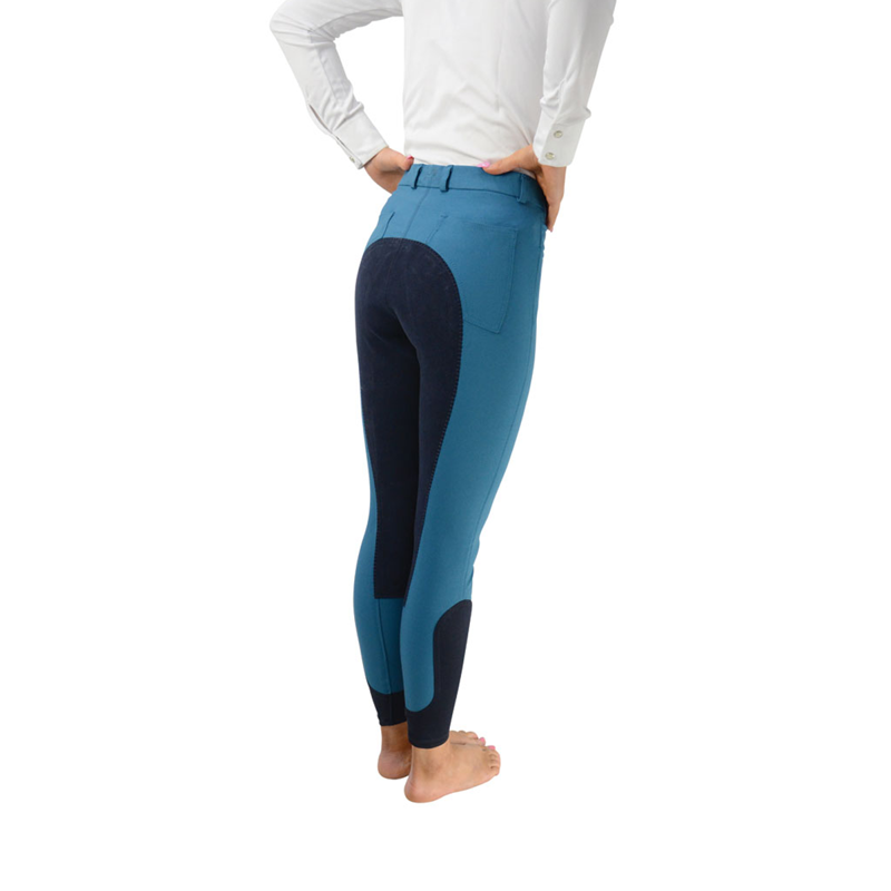 Hy Equestrian HyEDITION Full Seat Breeches - Petrol-1