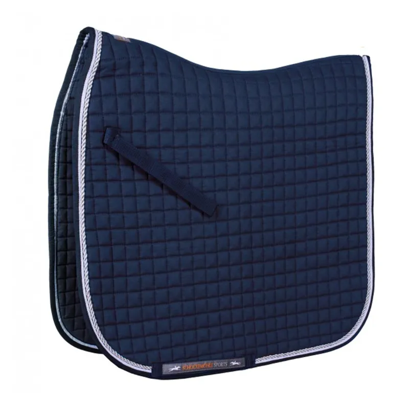 Schockemohle Neo Star Dressage Saddle Pad - Dark Navy
