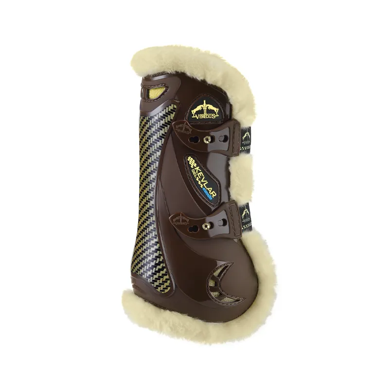 Veredus Kevlar Gel Vento Save The Sheep Tendon Boots - Brown