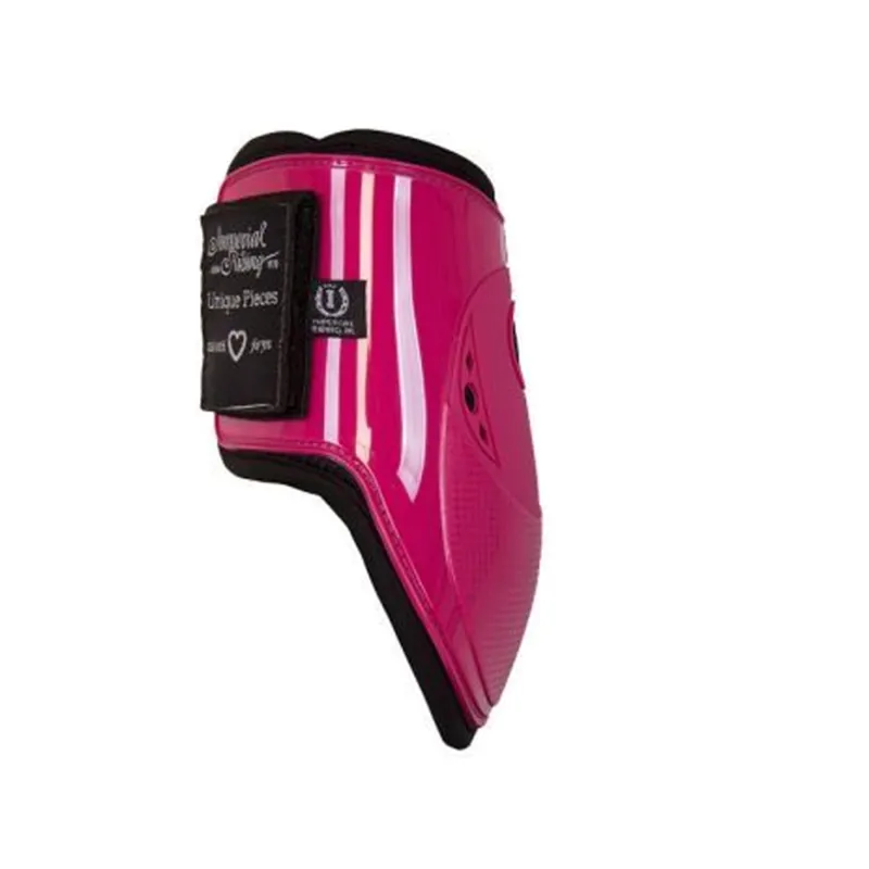 Imperial Riding Easy Going Fetlock Boots - Deep Pink