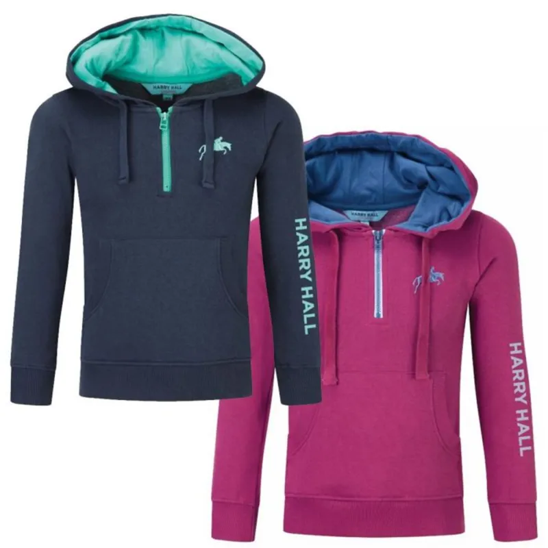 Harry Hall Childs Kimberworth Hoody - Rose Pink 