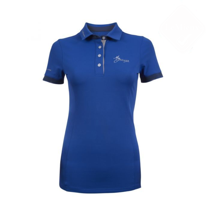 My LeMieux Polo Shirt - Benneton Blue-2