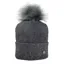 Hy Equestrian Two Toned Alaska Bobble Hat - Grey/Black	