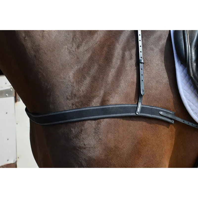 Hy Elastic Adjustable Breastgirth Breastplate - Brown