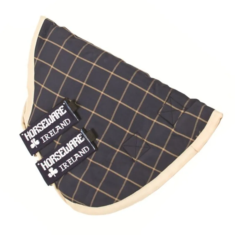 Horseware Rhino Original Medium Turnout Neck/Hood - Navy/Tan/Tan