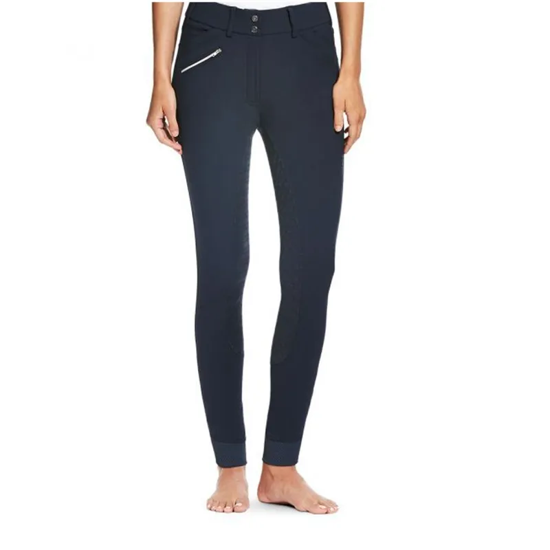 Ariat Womens Olympia Full Seat Grip Breeches - Navy