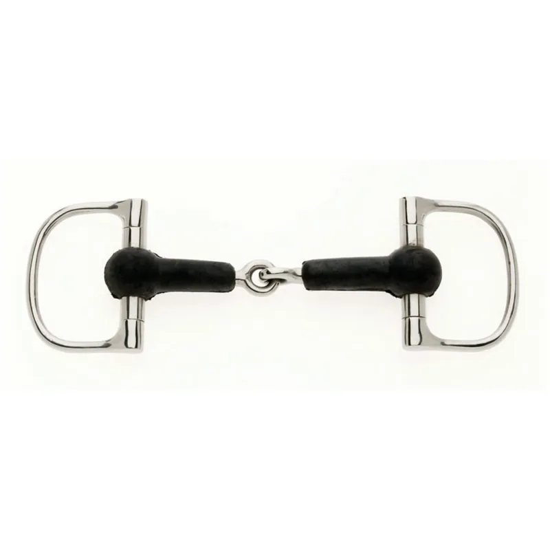 Lorina Rubber D Ring Snaffle