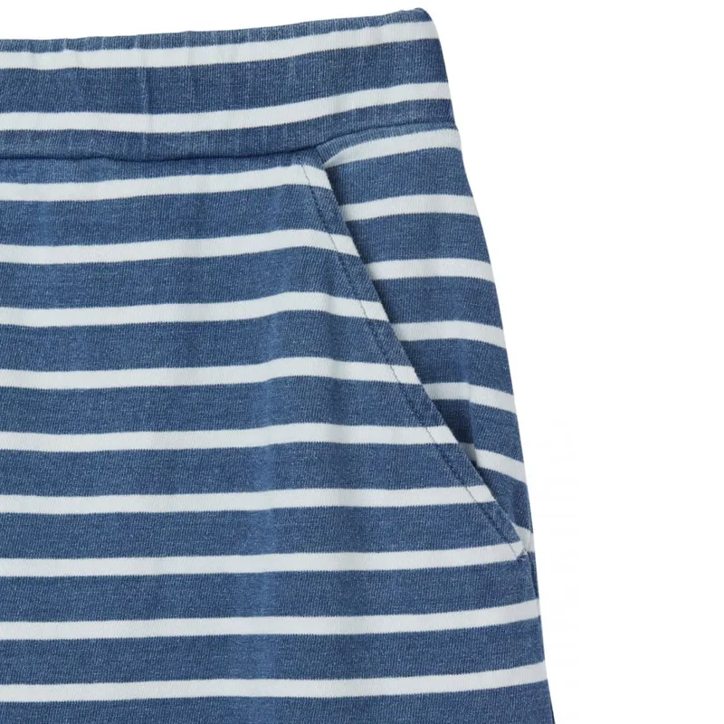 Joules Portia Jersey Skirt - Blue Stripe-3