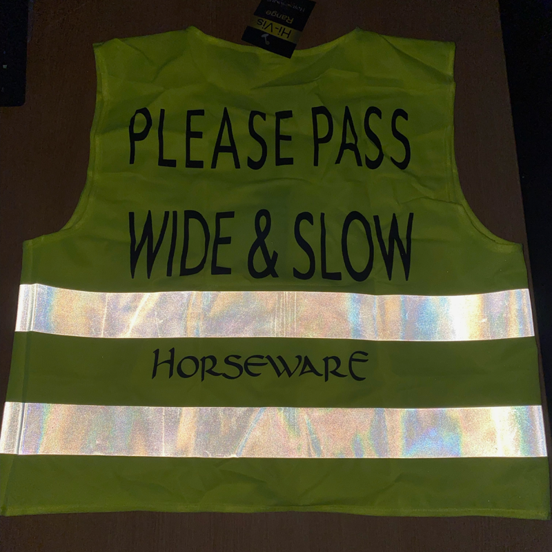 Horseware Hi Viz Unisex Reflective Vest - Yellow-2
