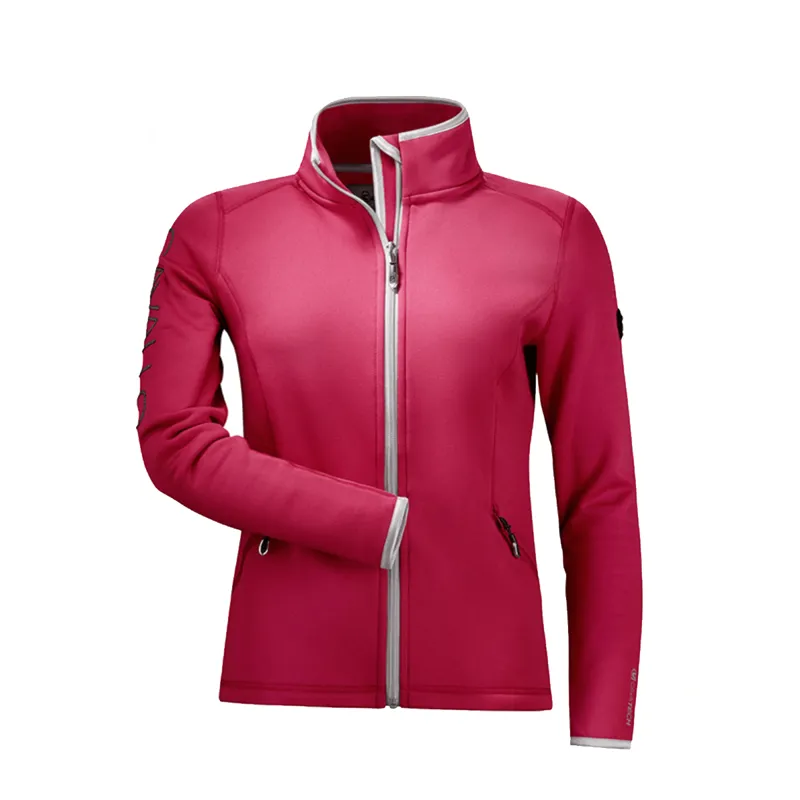 Cavallo Kendra Ladies Sweat Jacket - Red Chilli