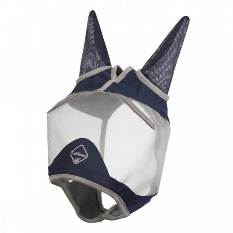 LeMieux Comfort Shield Luxury Half Mask - Ears only - Navy/Grey